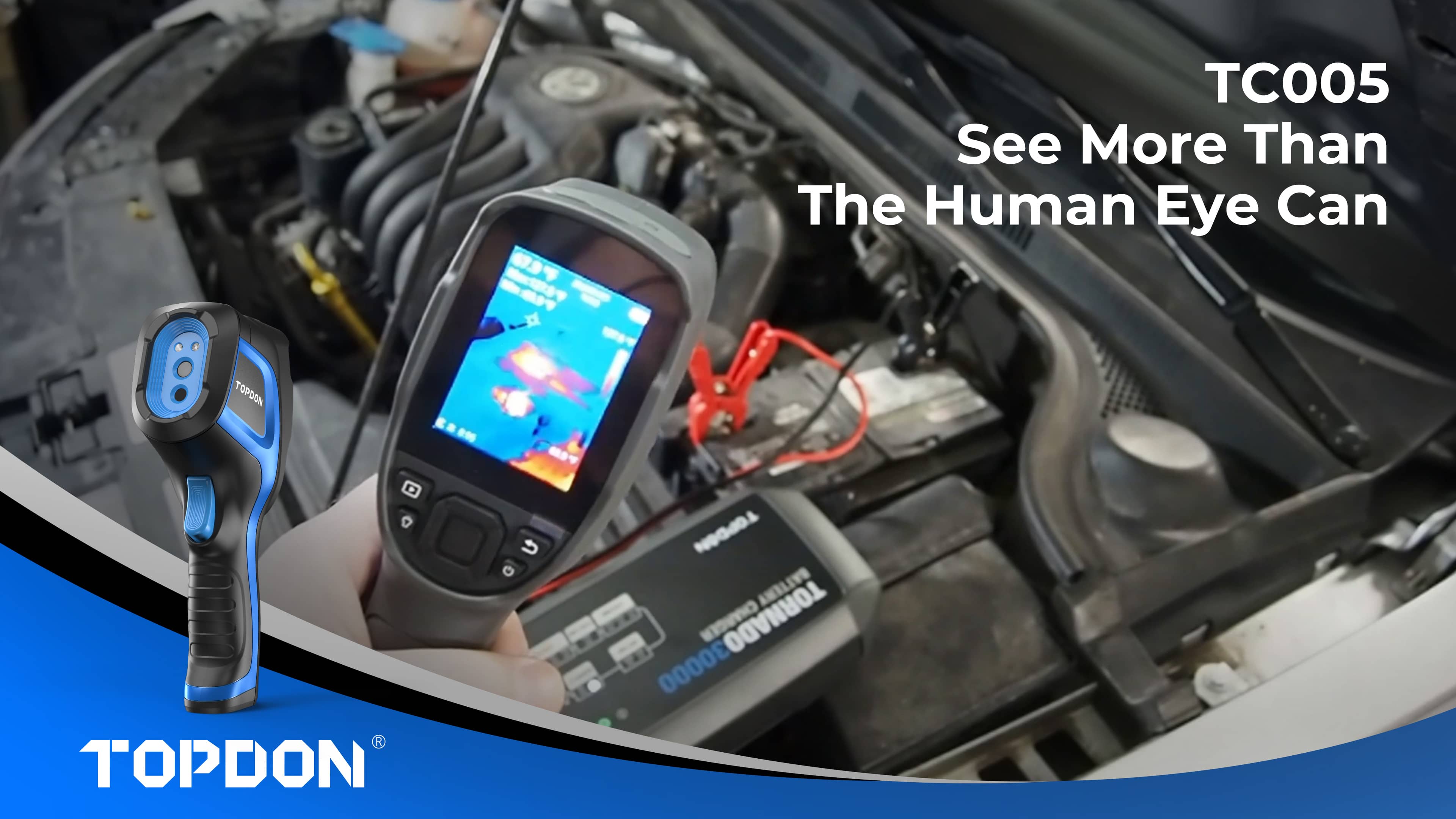 TOPDON TC005 Overview | Handheld Thermal Camera | See More Than The Human Eye Can